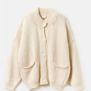 Babaà Cardigan no88 in Natural